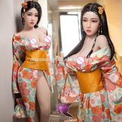 158cm Japanese Anime love doll Oral Vagina Anal Silicone Sex Doll for Man Real Life Tpe Dolls produced by AUTOMATICWOMAN